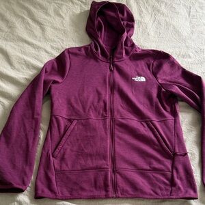 The North Face Women's canyonlands Plum Full-Zip Hooded Utility Jacket